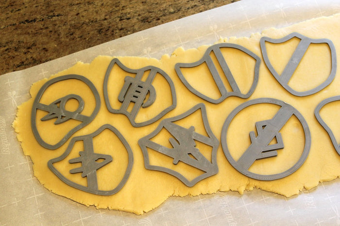 FFXIV Soul Stone Cookie Cutters (Set 2 of 3) -Drg, Brd, Blm, Drk, Ast - FF14- DRG Soul Crystal Cookie Cutter - LootCaveCo