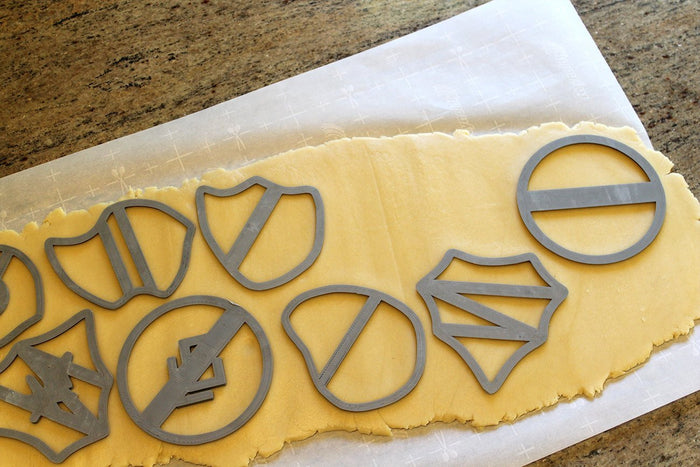 FFXIV Soul Stone Cookie Cutters (Set 2 of 3) -Drg, Brd, Blm, Drk, Ast - FF14- DRG Soul Crystal Cookie Cutter - LootCaveCo