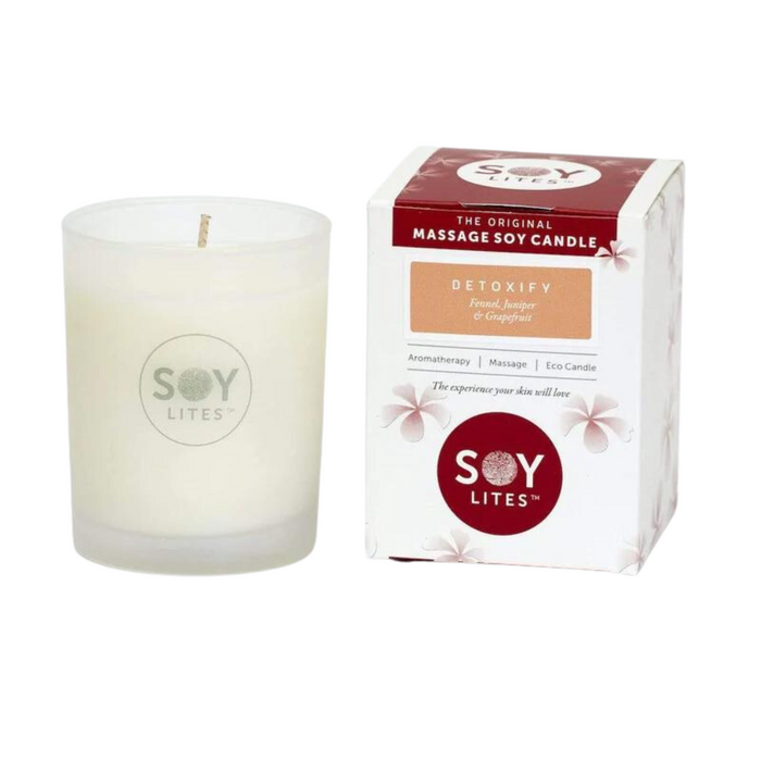 SoyLites | Detoxify Massage Tumbler Candle 220ml