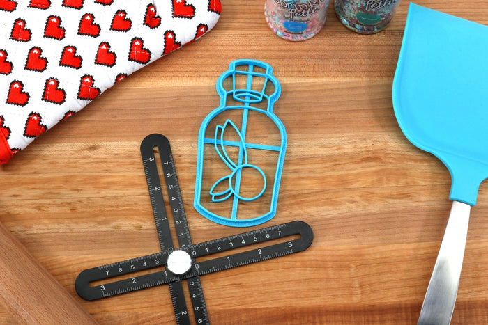 Spiritual Stones Cookie Cutters - Zora Sapphire, Goron Ruby, Kokiri Emerald, Fairy Bottle, Lon Lon Milk - Legend of Zelda Ocarina of Time