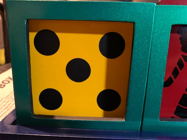 Split Die Box With Tray - Die Vanishes And Reappears At Will - A Classic of Magic That's Easy To Do!