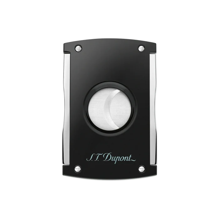 S.T. Dupont Cigar Cutter MaxiJet Black And Chrome - 3265