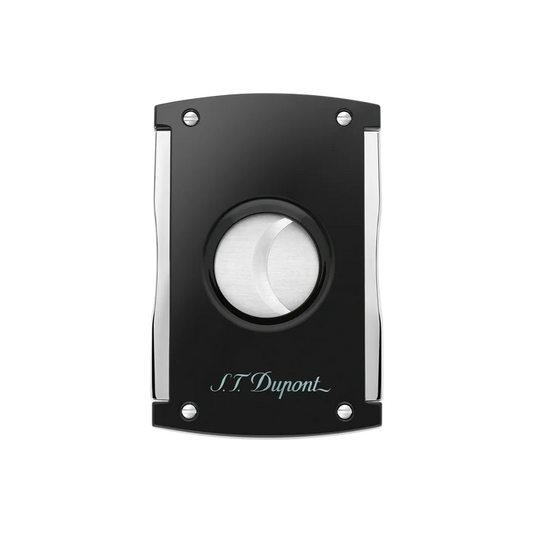 S.T. Dupont Cigar Cutter MaxiJet Black And Chrome - 3265
