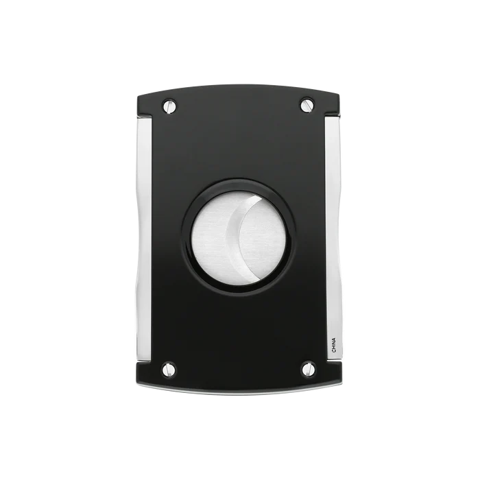 S.T. Dupont Cigar Cutter MaxiJet Black And Chrome - 3265