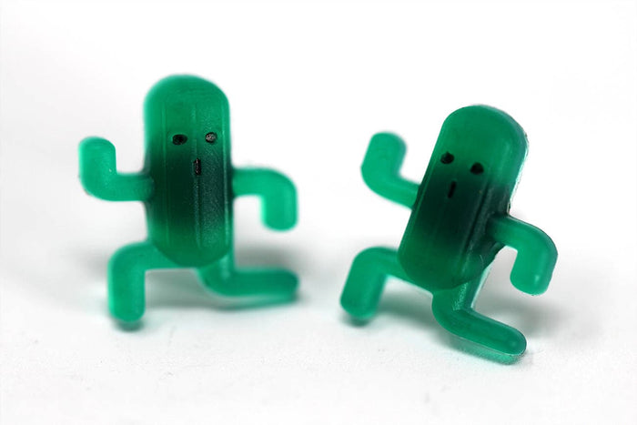 Final Fantasy XV Cactuar Earrings -Stainless Steel Stud- FFXV Final Fantasy 15
