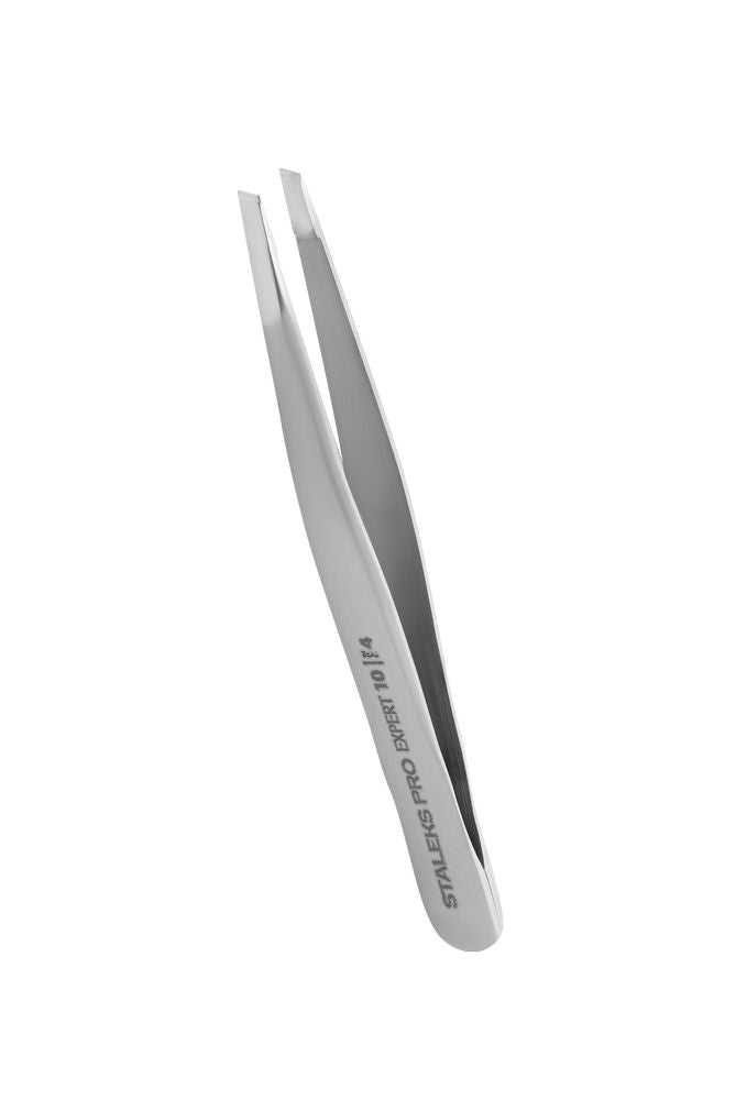 Staleks Eyebrow tweezers EXPERT 10 TYPE 4 (narrow beveled)