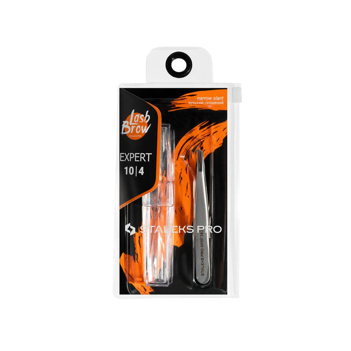 Staleks Eyebrow tweezers EXPERT 10 TYPE 4 (narrow beveled)