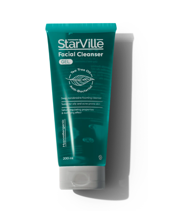 Starville Acne Prone Skin Facial Cleanser 200 ml - ستارفيل غسول البشرة المعرضة لحب الشباب 200مل