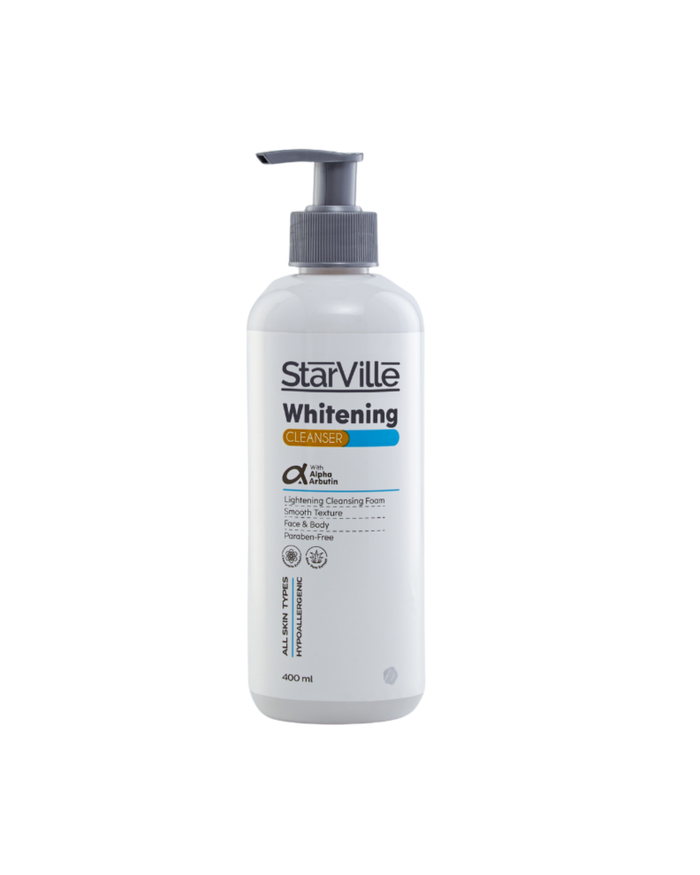 Starville Whitening Cleanser 400 ml - ستارفيل غسول تفتيح البشرة 400مل