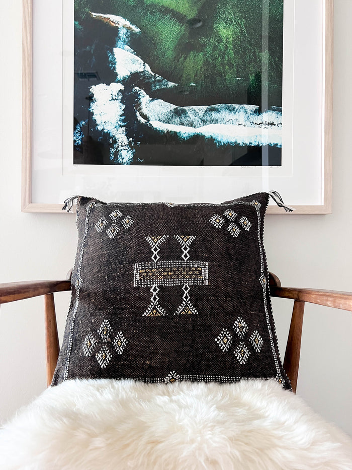 Stone XXXII Moroccan Sabra Cactus Silk Pillow