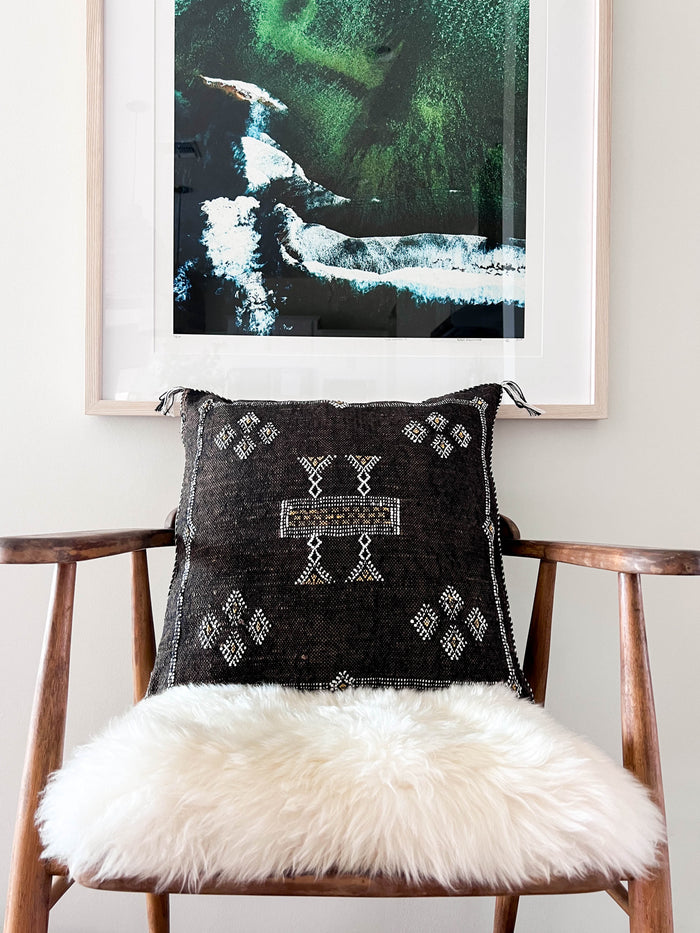Stone XXXII Moroccan Sabra Cactus Silk Pillow