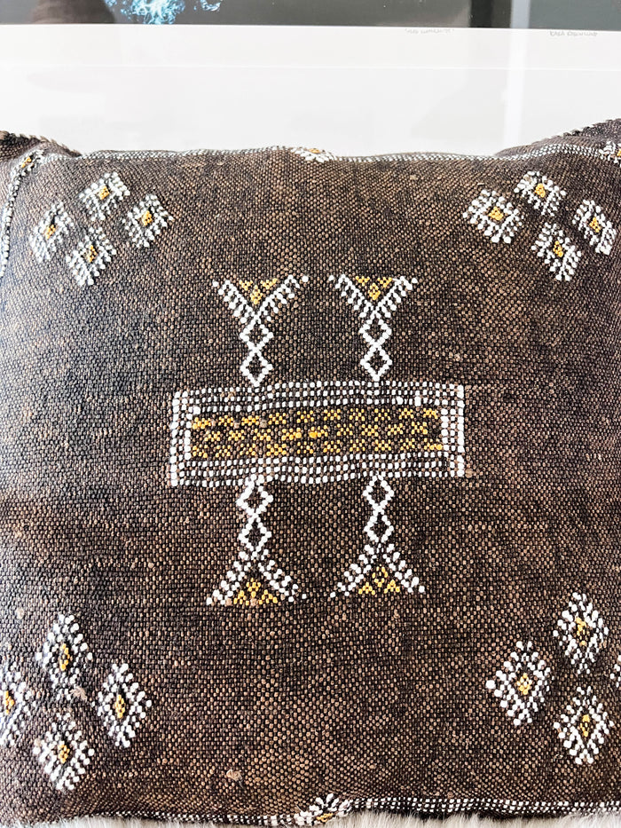 Stone XXXII Moroccan Sabra Cactus Silk Pillow