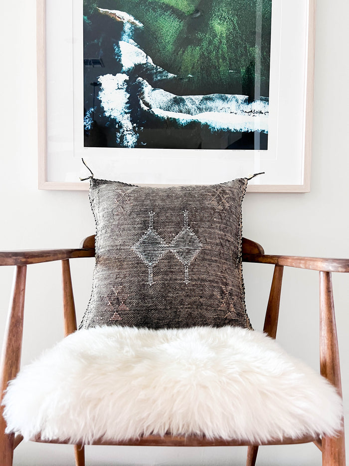 Stone XXXIV Moroccan Sabra Cactus Silk Pillow