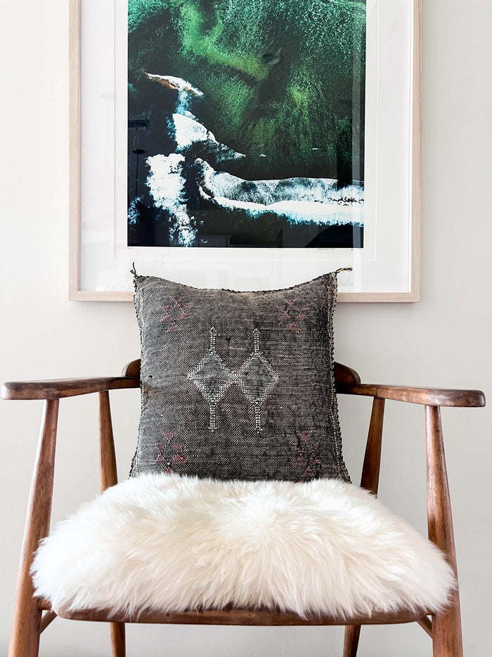 Stone XXXVI Moroccan Sabra Cactus Silk Pillow
