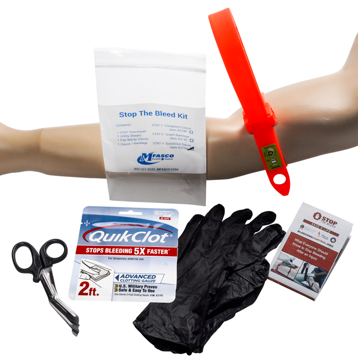 Stop The Bleed Kit - Stat 3 With Bleeding Control Dressing