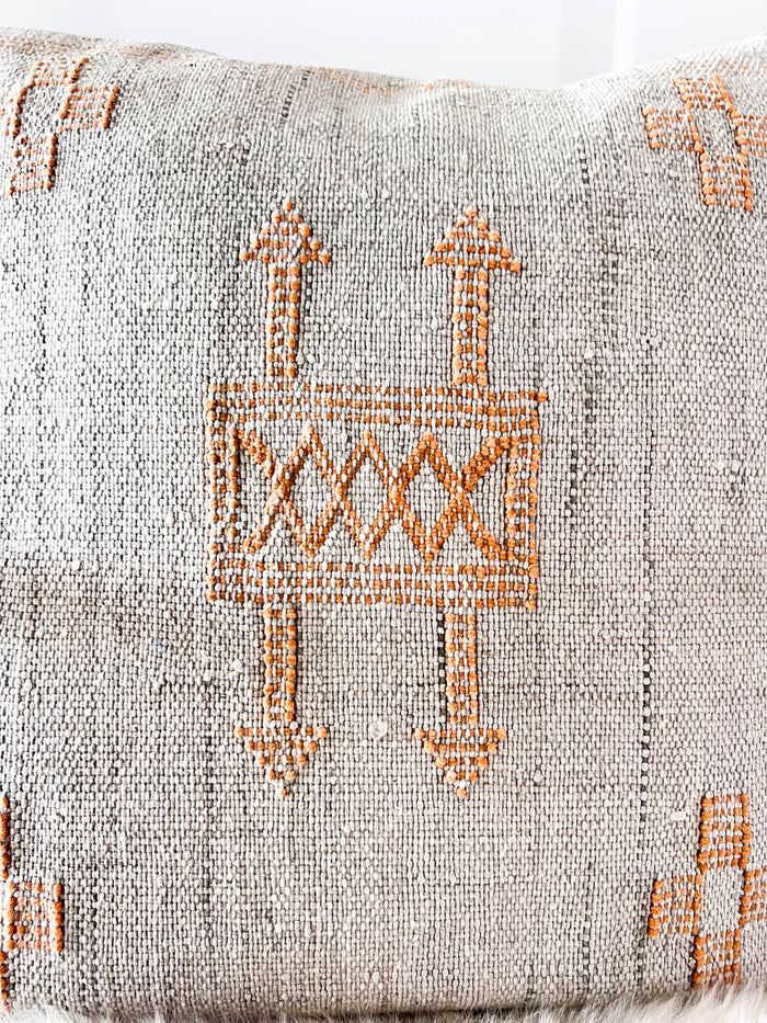 Storm X Moroccan Sabra Cactus Silk Pillow