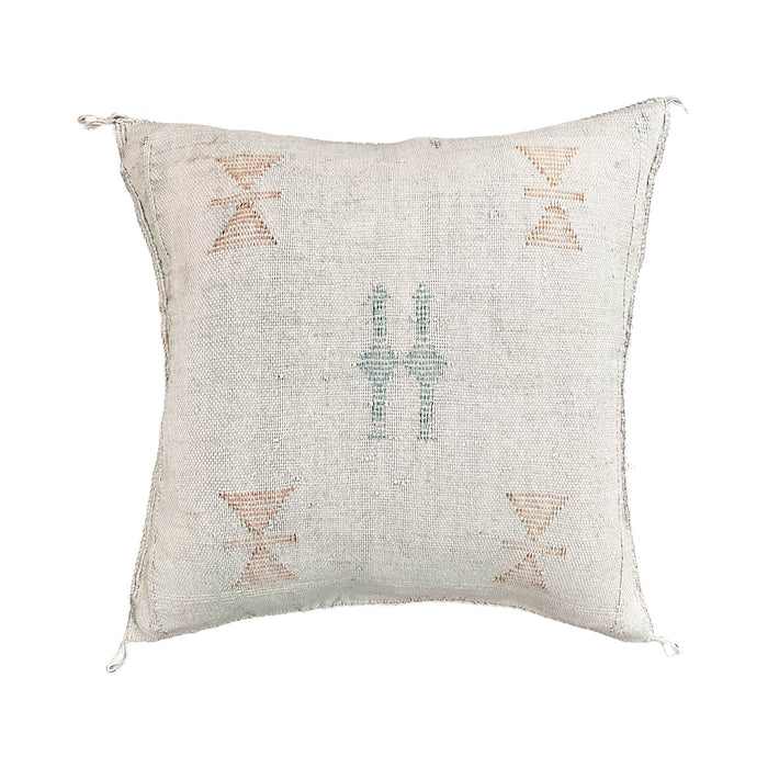 Storm XII Moroccan Sabra Cactus Silk Pillow