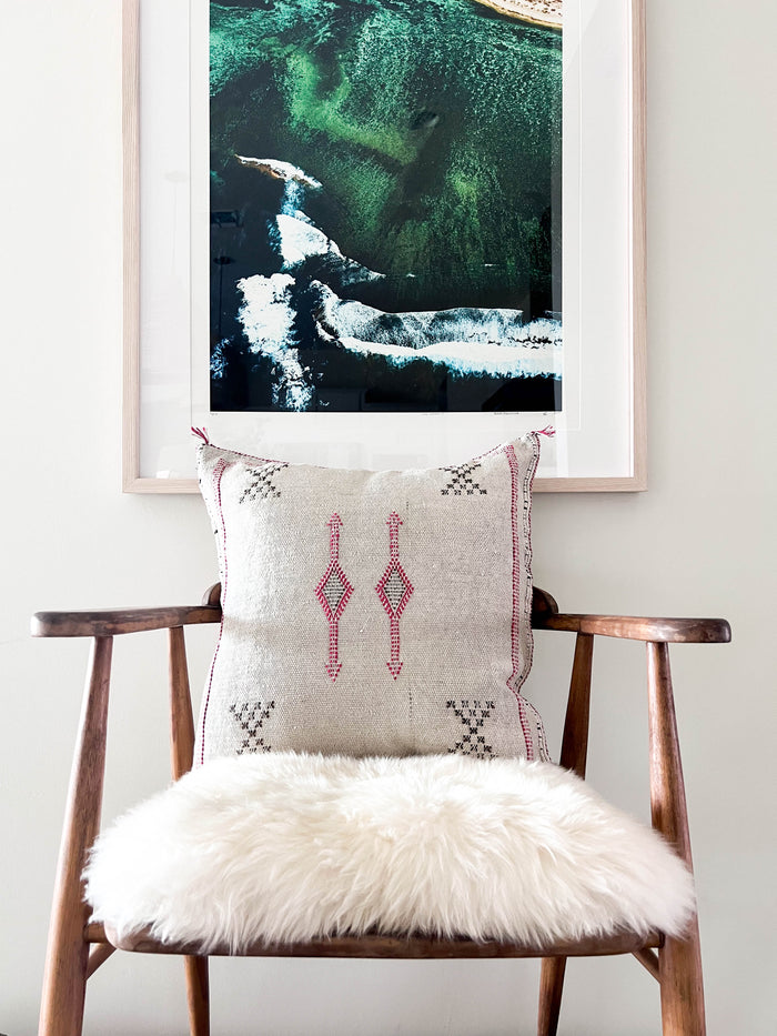 Storm XIII Moroccan Sabra Cactus Silk Pillow
