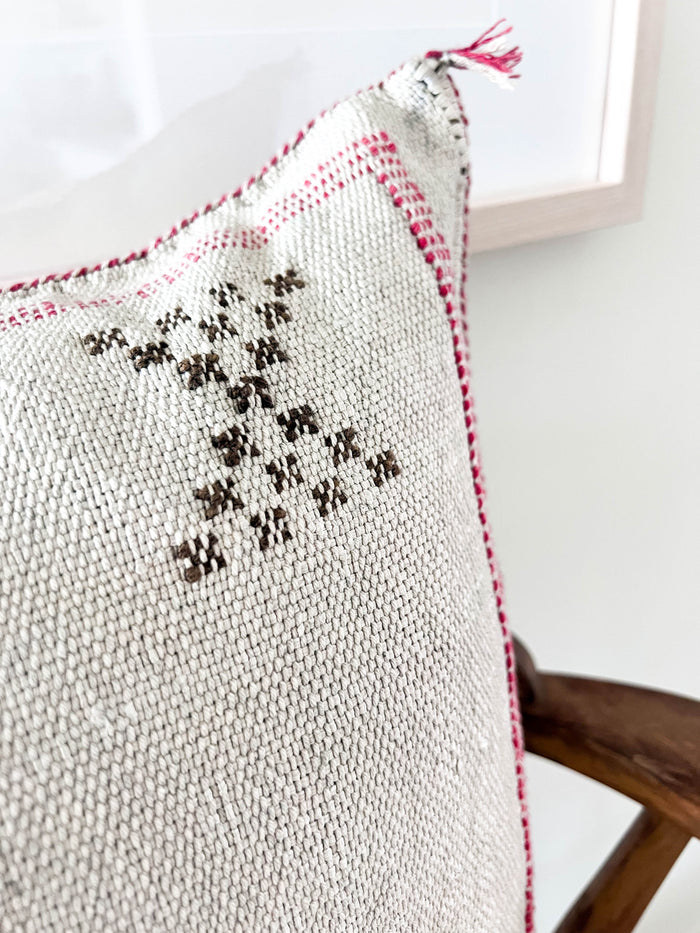 Storm XIII Moroccan Sabra Cactus Silk Pillow