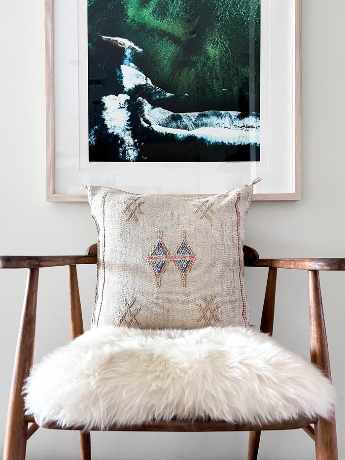 Storm XIV Moroccan Sabra Cactus Silk Pillow