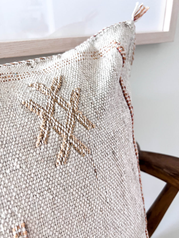 Storm XIV Moroccan Sabra Cactus Silk Pillow