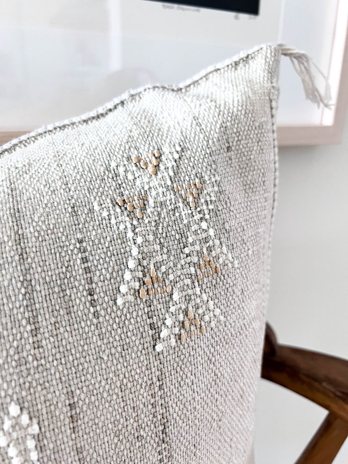 Storm XV Moroccan Sabra Cactus Silk Pillow