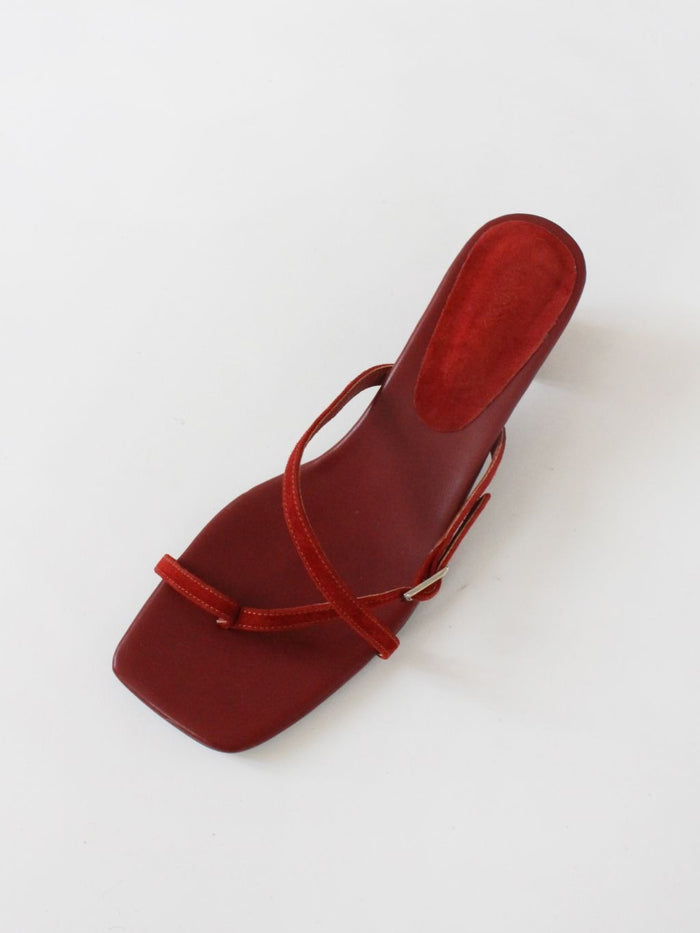 Strap Suede Sandals