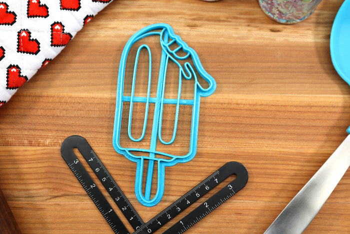 Summer Fun Cookie Cutters - Ice Cream, Pineapple, Popsicle, Sunglasses Sun, Watermelon - Summer Break Gift