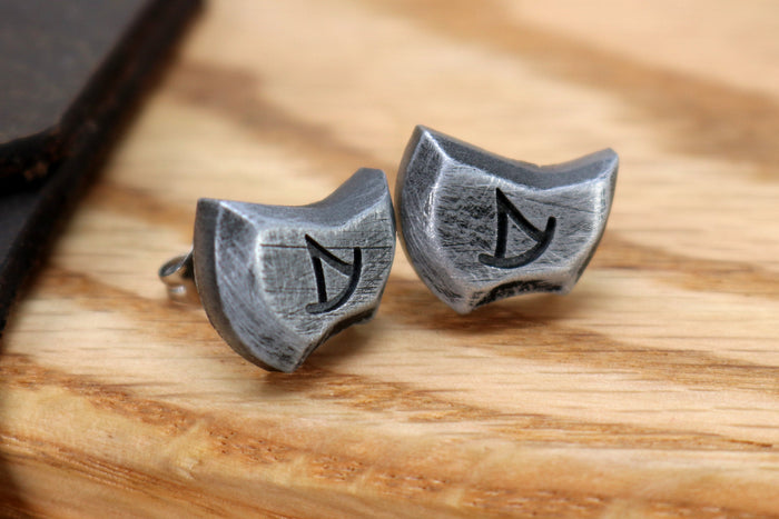 Summoner FFXIV Soul Crystal Earrings/Job Stone FF14 Final Fantasy 14 FFXIV Charm -Stainless Steel Stud-