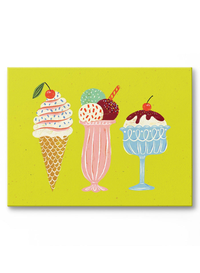 Sundae Yummy Sundae, Canvas