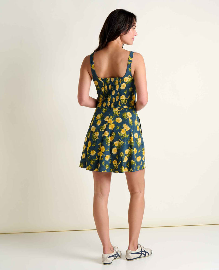 Sunkissed Tank Godet Dress