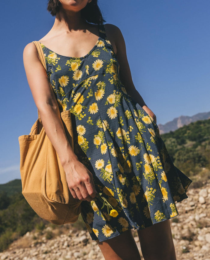 Sunkissed Tank Godet Dress
