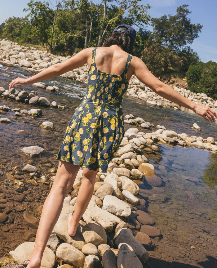 Sunkissed Tank Godet Dress
