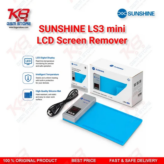 SUNSHINE LS3 Mini LCD Screen Remover Heating Separator Pad - 10.5 Inch Screens