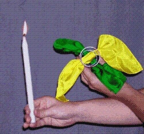Super Candle Through Silks - Completely Examinable Before and After! - EZ to Do!