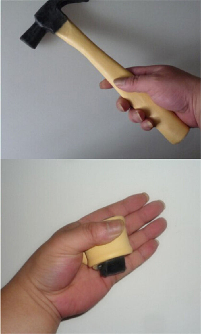 Super Latex Rubber Fake Hammer! - Joke, Gag and Pranks - Fool Your Friends!