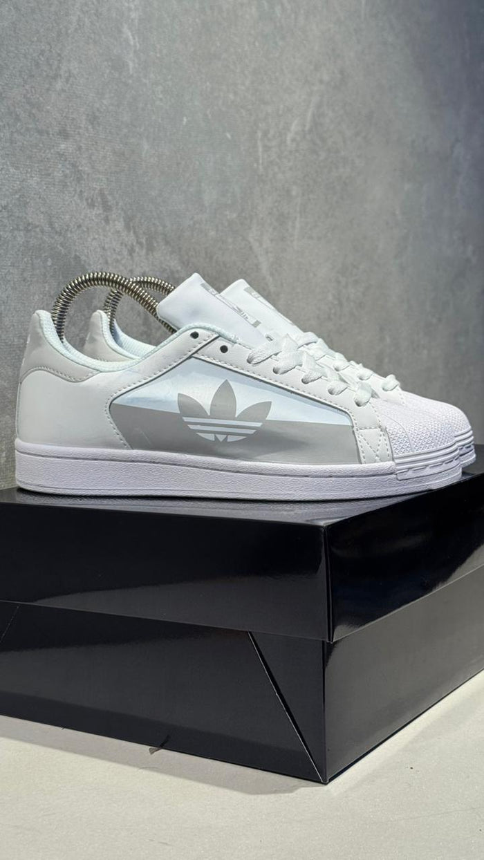 ADIDAS SUPER STAR BLANCO GRIS