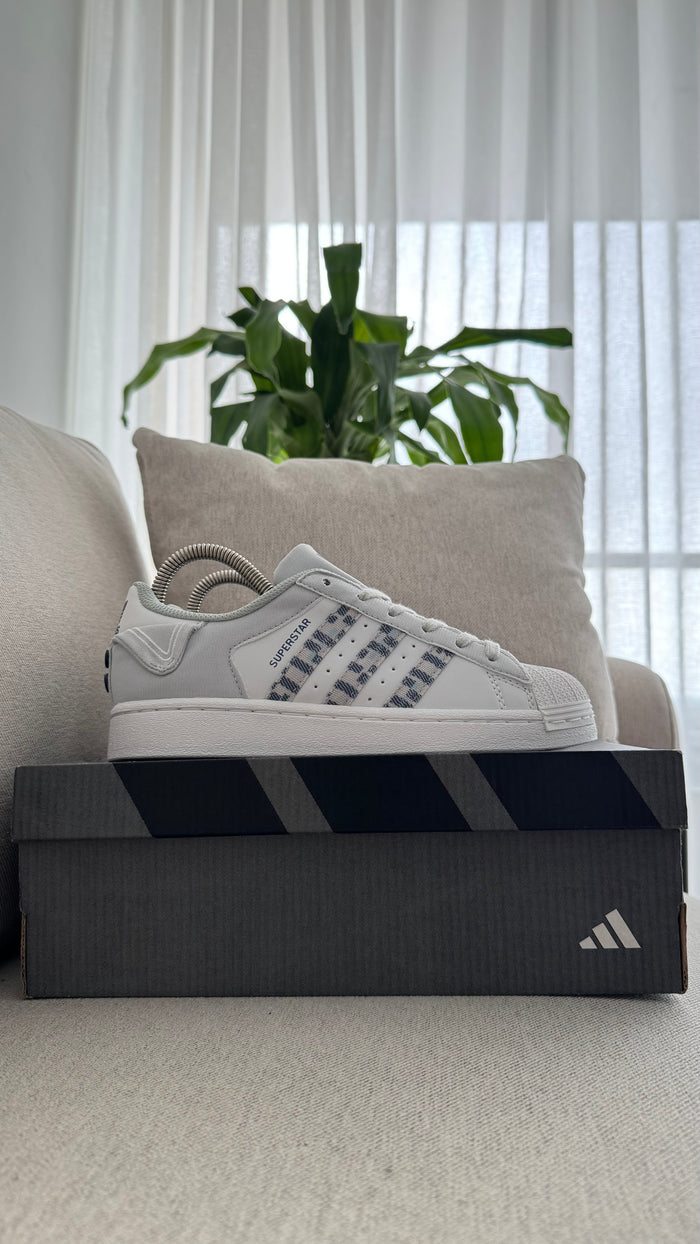 ADIDAS SUPER STAR BLANCO VERDE CAMUFLADO