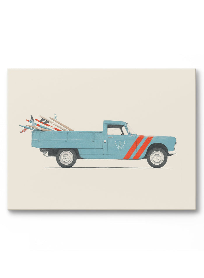 Surfer's Pickup, Canvas