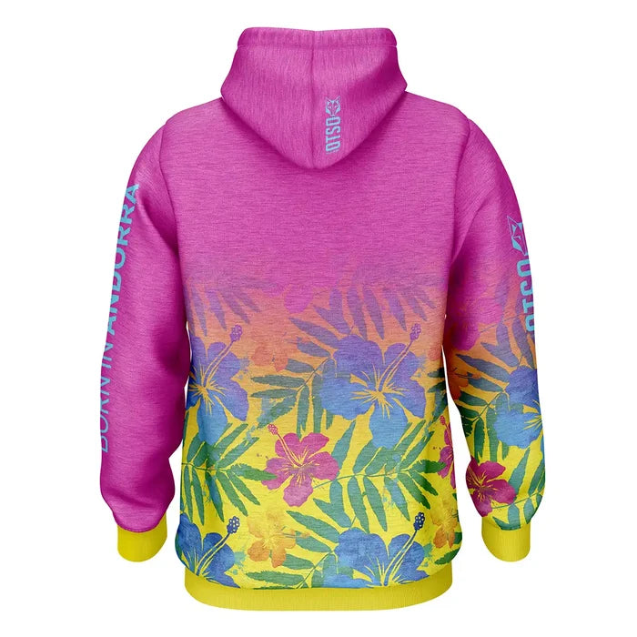 Sweat à capuche - Floral Pink
