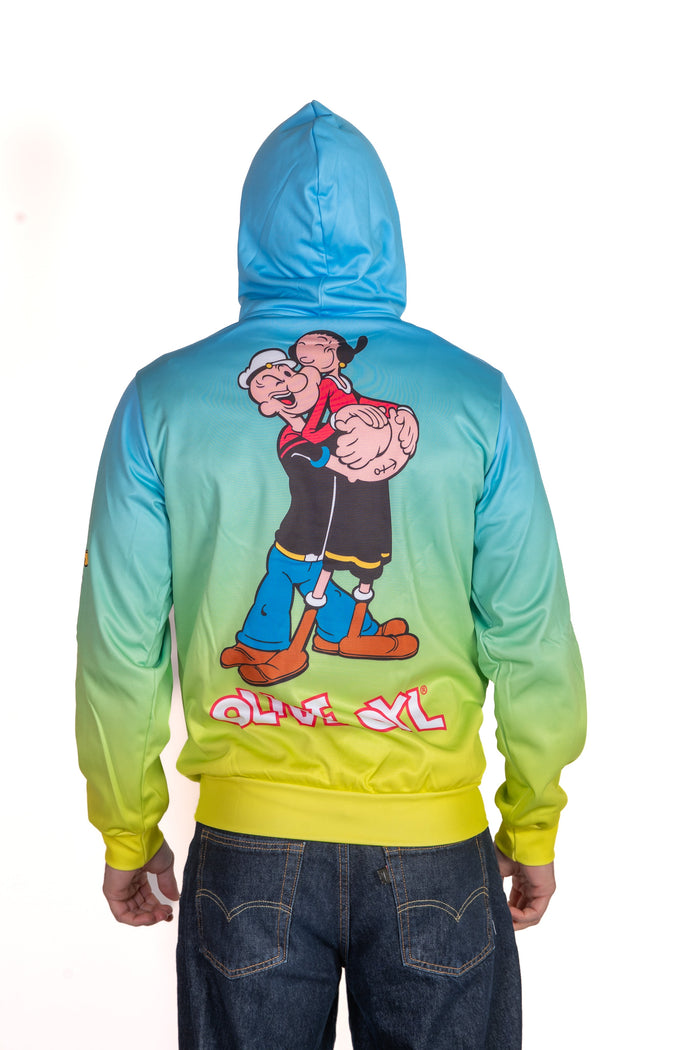 Sweat à capuche - Popeye & Olive