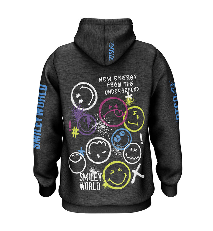 Sweat à capuche - Smiley Festival