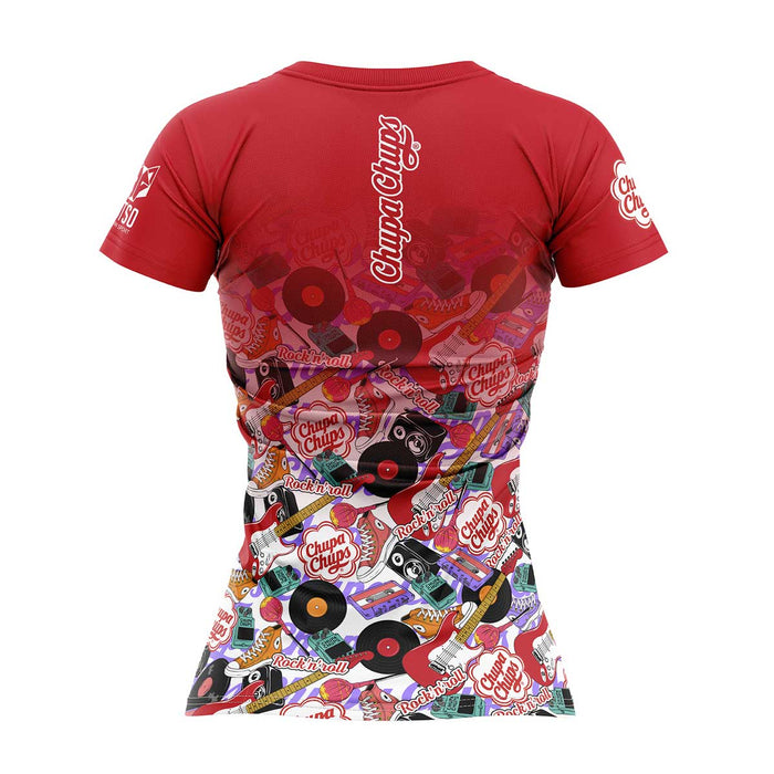 T-shirt Femme manches courtes - Chupa Chups Rock'n'Roll