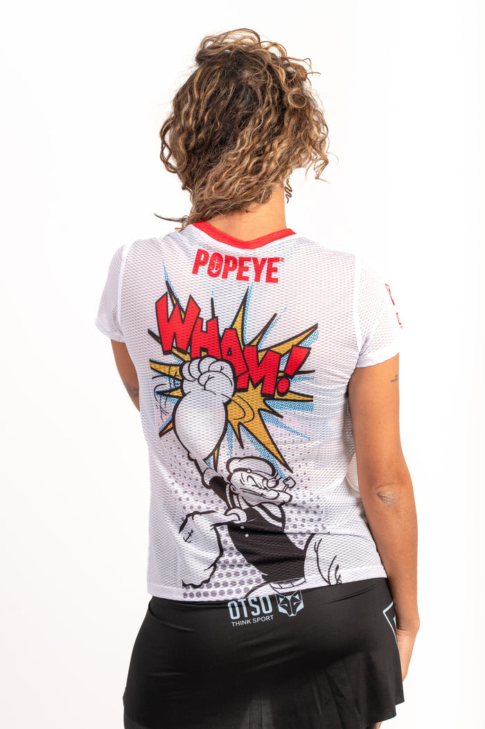 T-shirt Femme manches courtes - Popeye Pop Art
