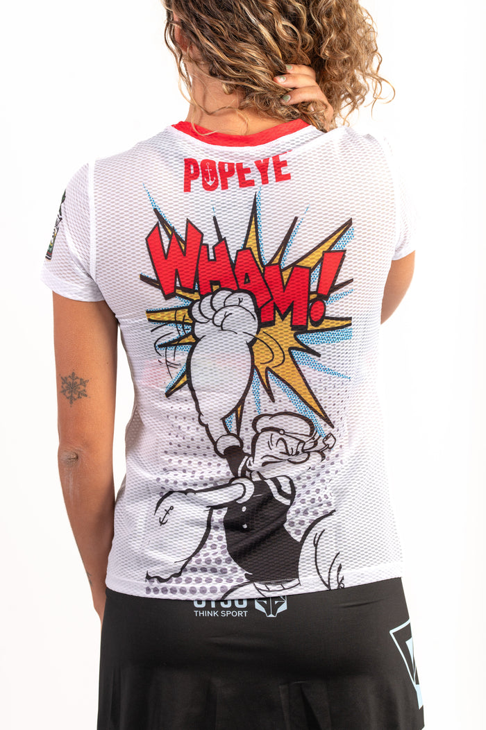 T-shirt Femme manches courtes - Popeye Pop Art