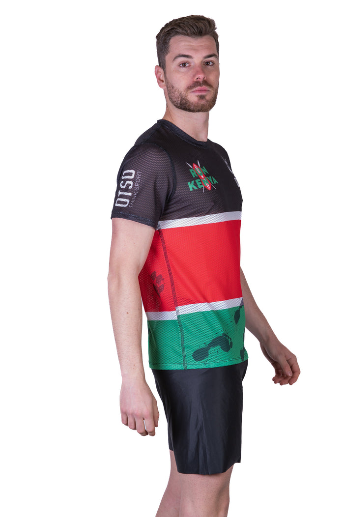 T-Shirt Homme manches courtes - Run Kenya