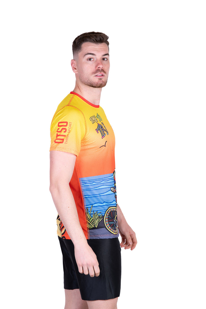T-Shirt Homme manches courtes - Time to Tri Bike