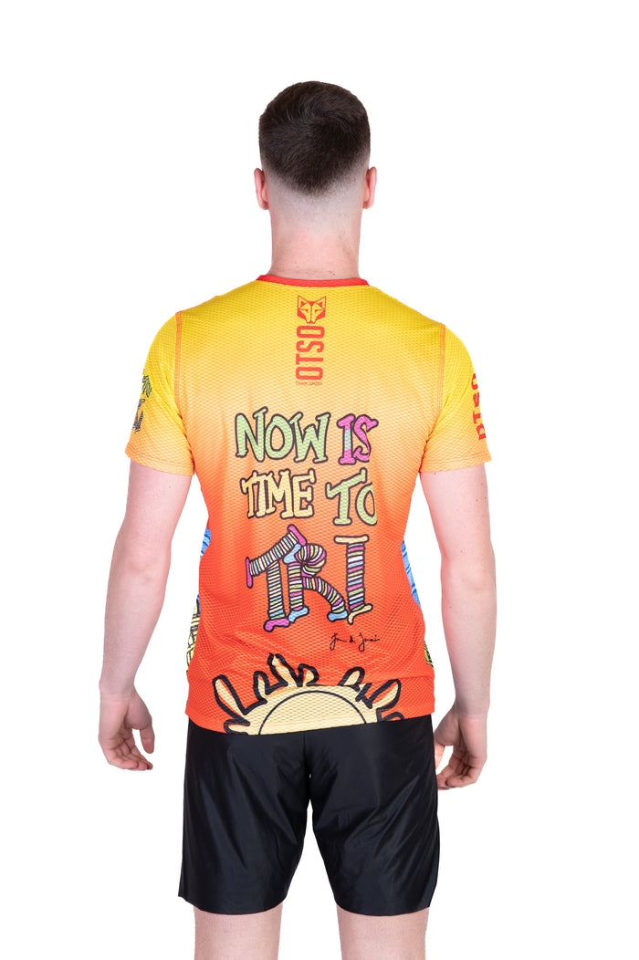 T-Shirt Homme manches courtes - Time to Tri Bike