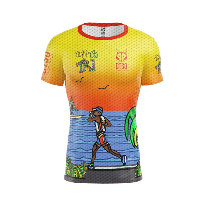 T-Shirt Homme manches courtes - Time to Tri Run