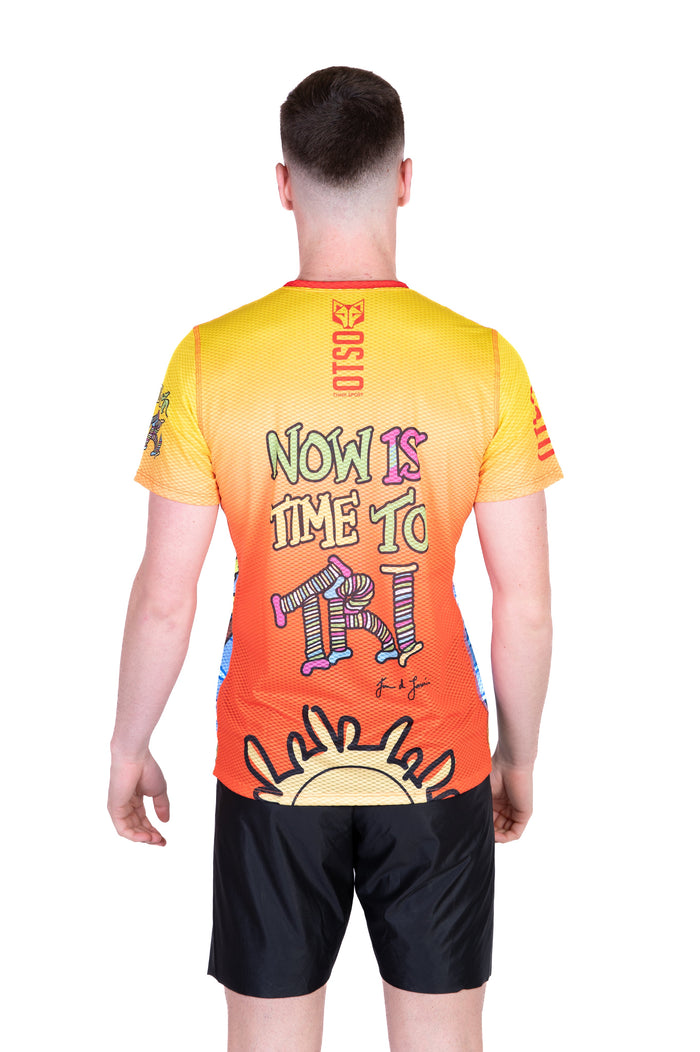 T-Shirt Homme manches courtes - Time to Tri Run